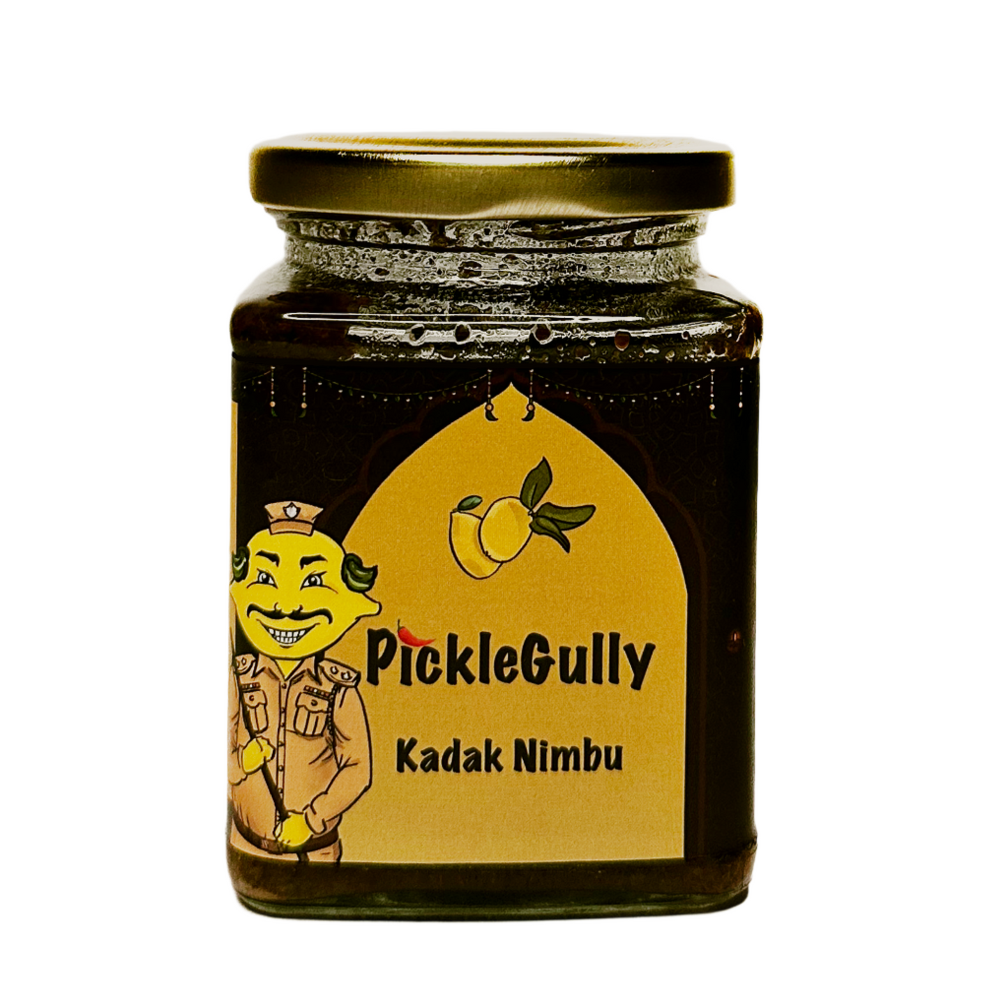 Kadak Nimbu - Classic Aged Lemon Pickle - 250 gm