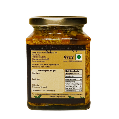 Gajar Gobhi Shalgam Mix Pickle - No Added Sugar or Jaggery - 250 gm