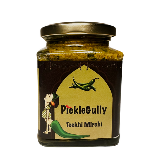 Teekhi Mirchi - Fiery Green Chilies - 250 gm