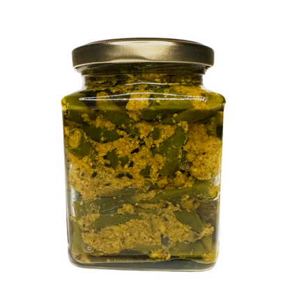 Teekhi Mirchi - Fiery Green Chilies - 250 gm